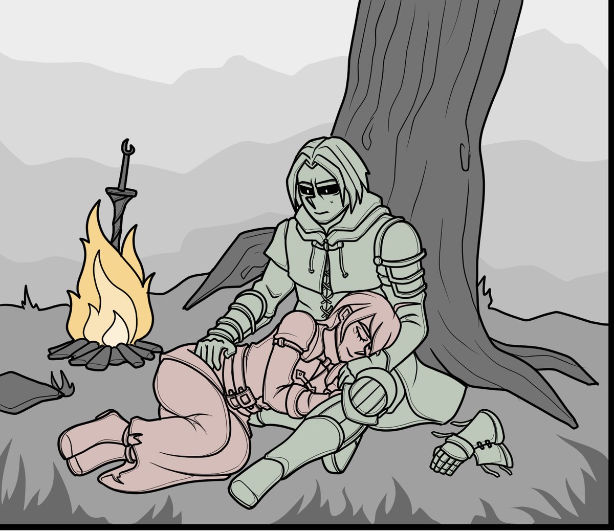 Dark souls doodle #art #darksouls #oc