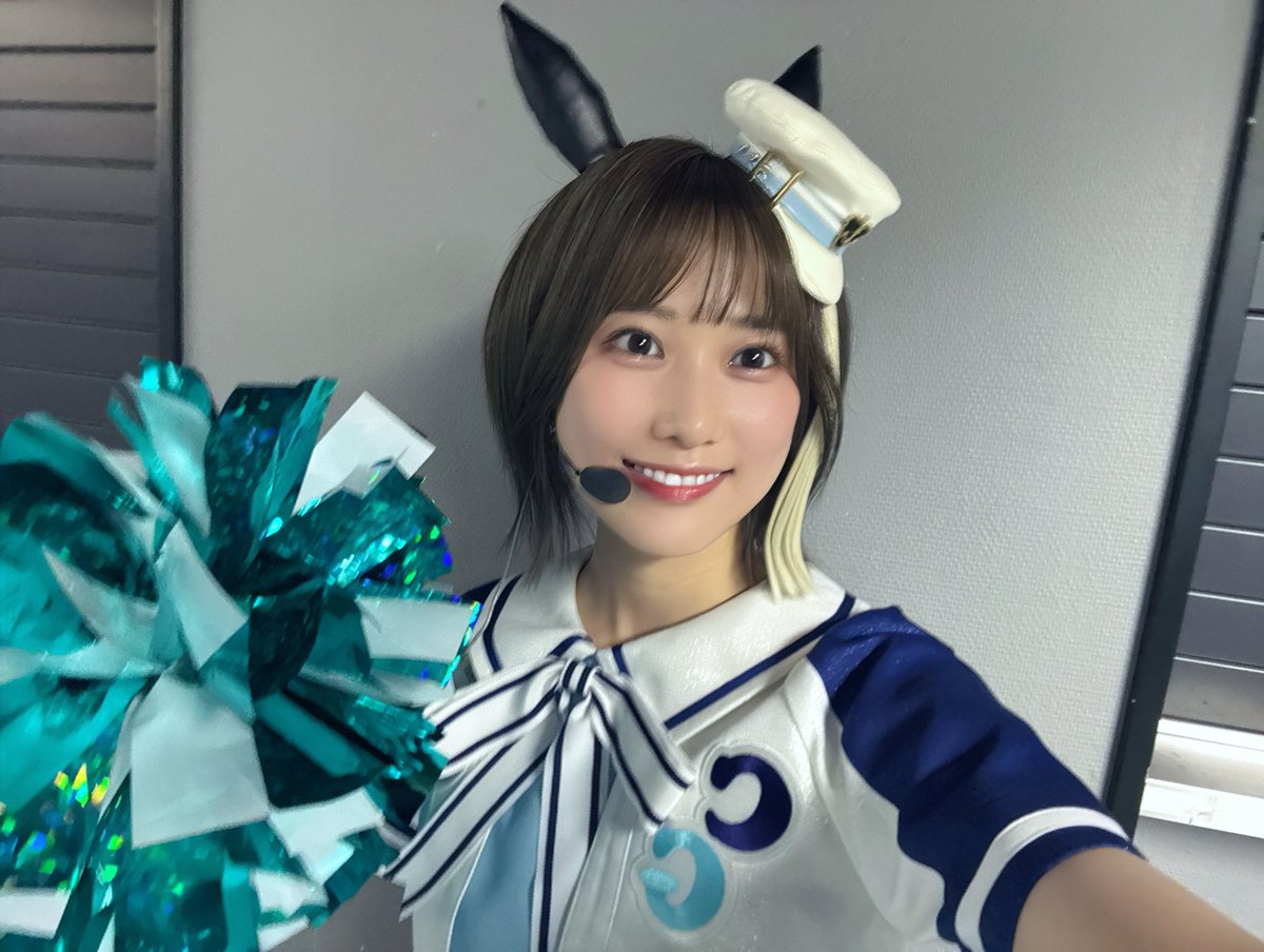 #ウマ娘6th秋D2 
ゴールイン！🪼

さっきまであの空間にいたのが夢なんじゃないかっていうぐらい、
綺麗な綺麗な景色を見せてもらえました！ありがとうございました✨

またね！

シュヴァルグラン役 夏吉ゆうこ
