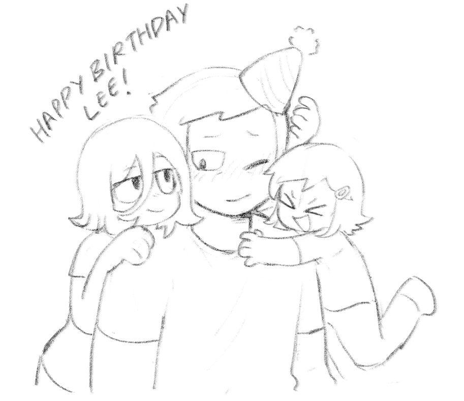 bbepopp's tweet photo. super busy with uni atm,,, a quick doodle for Lee's birthday https://t.co/uDM342BhLS