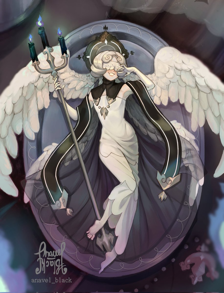 My cookie magnum opus. My beloved the most loved cookie...

#Doughael #crkfanart