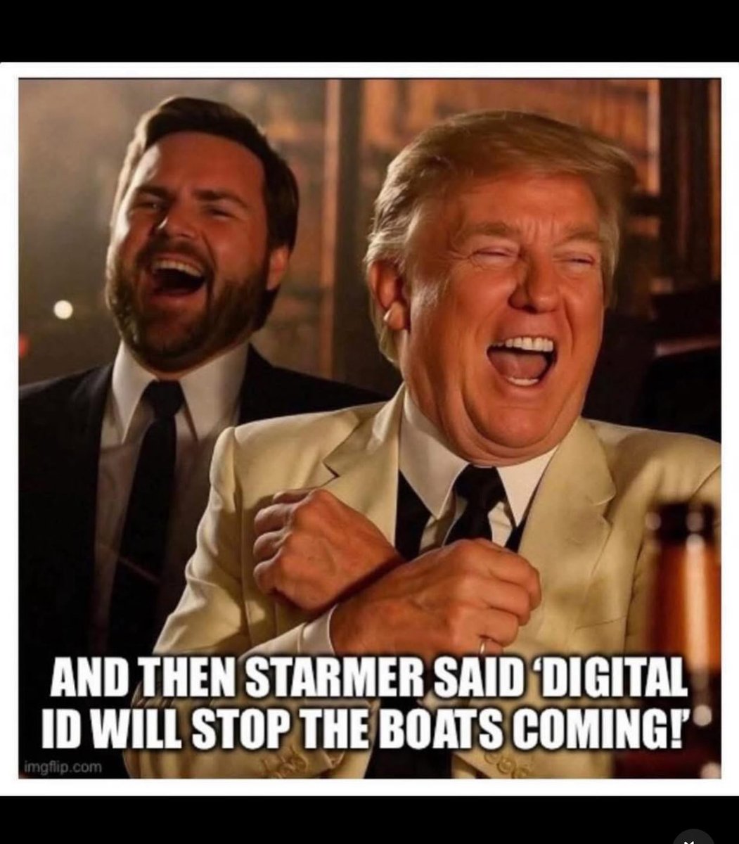 See, this Govt is so underhand, I have a feeling that announcing digital id is just to distract people from

Boats
Tax
Antisemitism
Failing economy
Muslim rape gangs
Palestine
Corruption

Perhaps they have no intention of introducing it but it would take the focus off this lot.