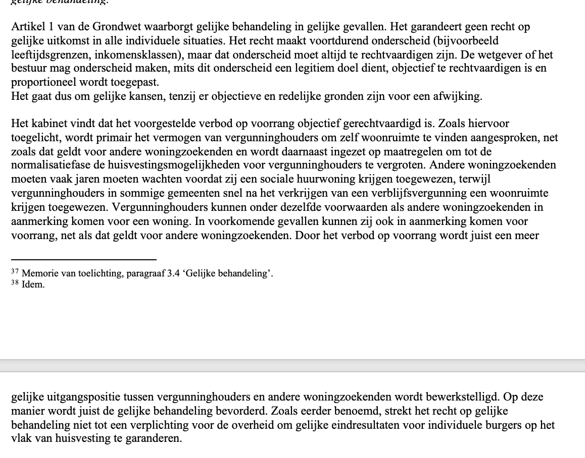 Wat hoogleraar Van der Kolk hier zegt klopt niet. Keijzer heeft het advies van de Raad van State niet terzijde geschoven met "mjoh, ik heb een andere mening", maar schreef een uitgebreide reactie (zoals het kabinet altijd doet, dat hadden de aanwezige Haagse journalisten kunnen