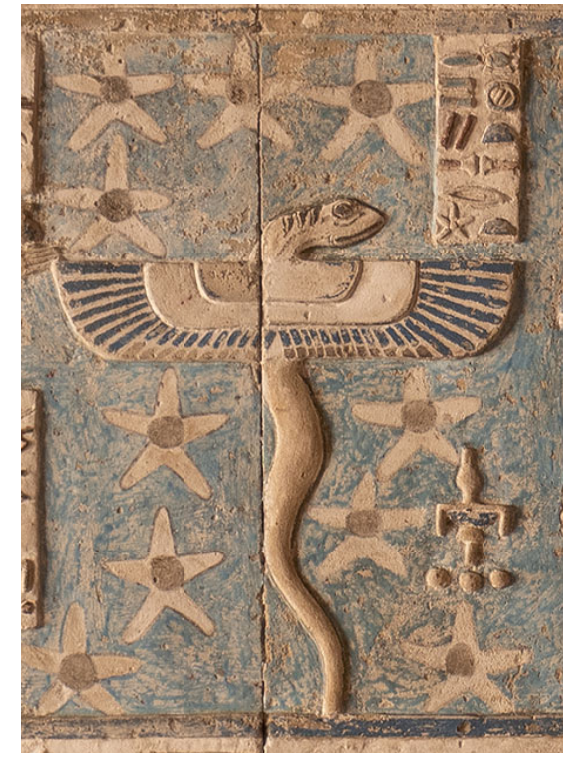 EarthTime's tweet photo. Winged Serpent at the Temple of Hathor, Dendera.
Click to expand.😊 https://t.co/nKMKFtV5mW