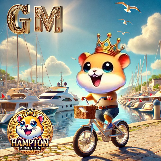 HamptonMemeCoin's tweet photo. gm https://t.co/R4IgdRgrjF