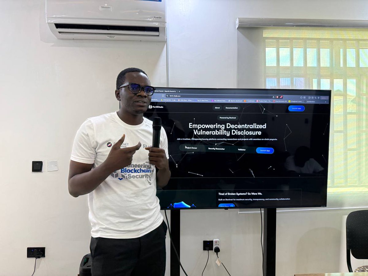 yunusabdul38's tweet image. Yesterday at fortichain product beta testing
After weeks of building I am happy to see the product live and tested by users
Overall it was a nice event @the_buidl full of energy and Vibe some attendees came and went back with @Starknet based tokens from ......