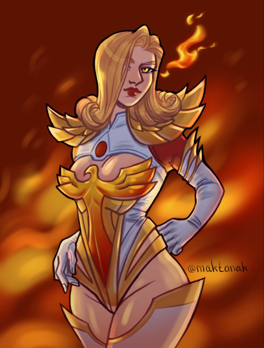 maktanak_art's tweet image. Sketch vs Final 🔥
#MarvelRivals #emmafrost