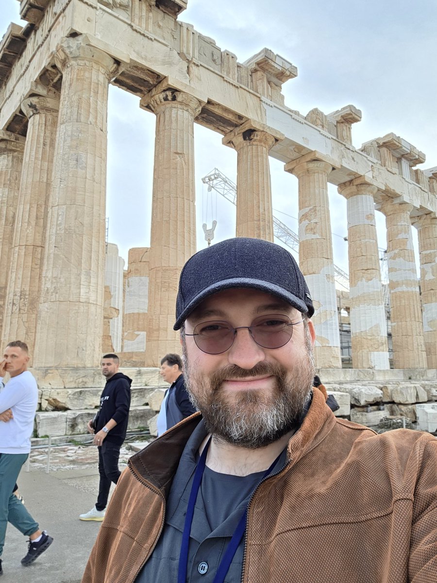 IOHK_Charles's tweet image. Back in Athens