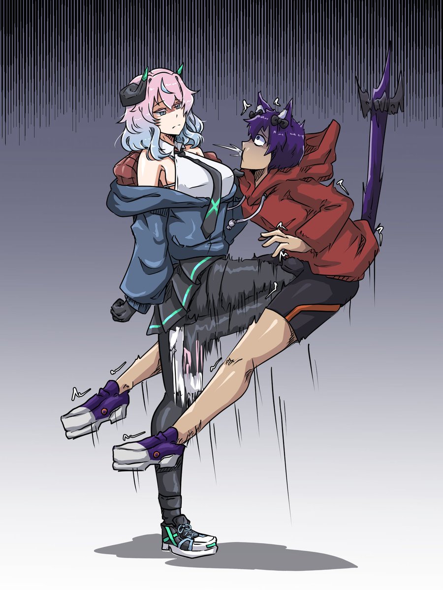 A big thank you to <a href="/01Morie/">M0rie01</a> for this wonderful piece with their OC 👀 🍻 

#cbt #ballbusting
