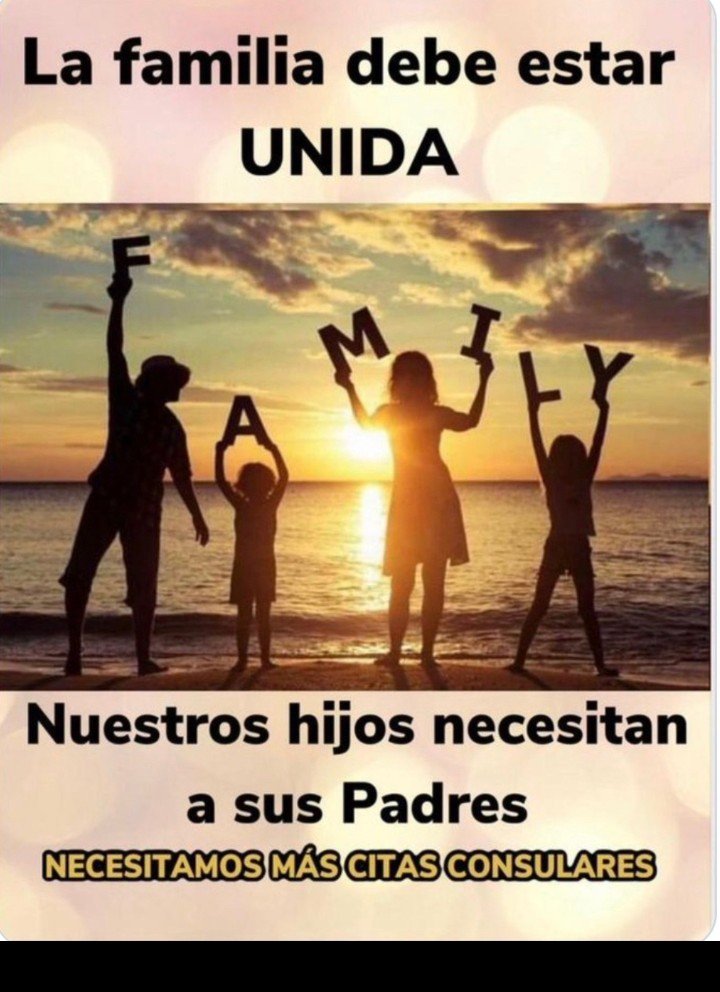 Las familias deben ser excluidas del #TravelBan. No son terroristas, son familias que solo quieren reunirse.
 #FamilyIsSacred #CastigadosPorSerLegales
<a href="/SecRubio/">Secretary Marco Rubio</a> <a href="/MaElviraSalazar/">María Elvira Salazar 🇺🇸</a> <a href="/POTUS/">President Donald J. Trump</a> <a href="/USEmbCuba/">Embajada de los Estados Unidos en Cuba</a> <a href="/USCIS/">USCIS</a> <a href="/USCIS_es/">USCIS Español</a> <a href="/MarioJPenton/">Mario J. Pentón</a>