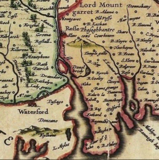 jdmccafferty's tweet image. 19 Oct 1649: New Ross Co. #Wexford, a key port, surrenders to Cromwellian forces #otd   (Merchant token, 1658, British Museum)