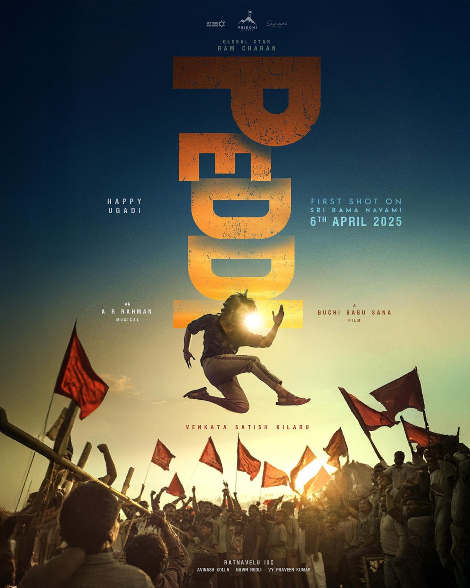 Peddi has to be the most important film for Ram Charan specially here in Hindi, post Game Changer debacle here in North, Peddi can change things for Ram but for that film has to be OUTSTANDING….. 

Peddi is releasing next year, high hopes from this film…. #Peddi #RamCharan
