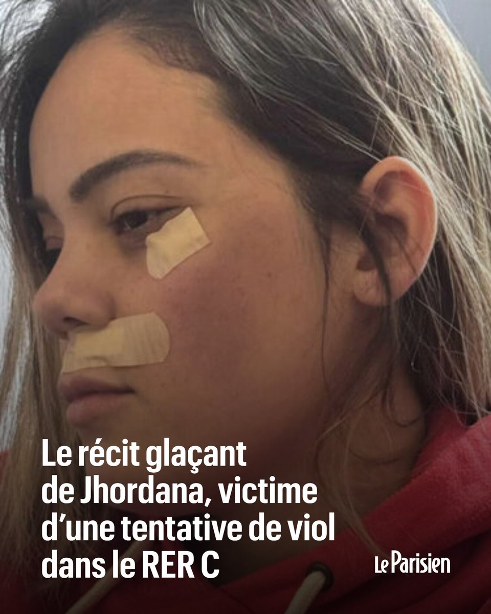 le_Parisien's tweet photo. 💬 «Il m’a étranglée pour me faire taire» 

Cette Brésilienne de 26 ans a été mordue, giflée, agressée sexuellement par un homme ayant profité d’une rame déserte

La victime, qui a pu être secourue par une autre voyageuse, témoigne.

➡️ https://t.co/XIeyR9ReJ6 https://t.co/OEIwPPsgkz