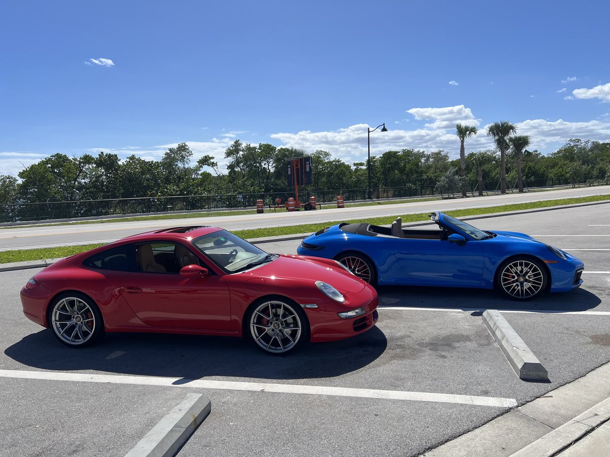 mjlink19's tweet photo. Spent the day tearing up South Florida with my best Bro! LFG! 👊🏻 #porsche #porschelife #porsche911 #porschepassion #porscheclub #porschemoment #PCA #porscheclassic #LFG https://t.co/5YtYBoJfSZ