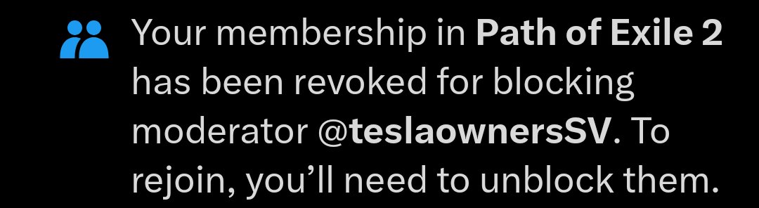 Blocking slop has its price. You might lose access to something you once cared about. Big thanks to <a href="/elonmusk/">Elon Musk</a> for constant blockammendations