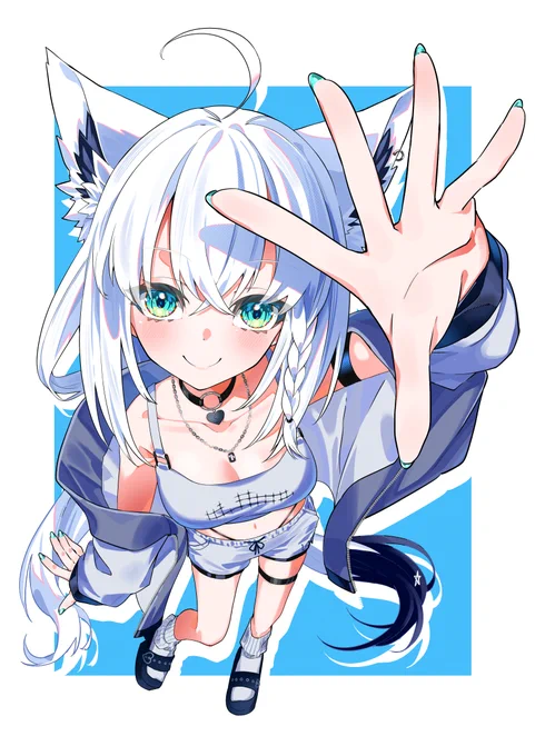 かわいい #絵フブキ #フブキングダム