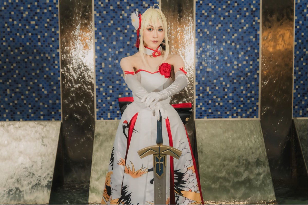 cosplay 

セイバー　着物ドレスVer.

Photo：<a href="/katuhaya/">KATU📸</a> 
撮影ありがとうございました＾＾

#colorplayer 
#CPラヴィーナ姫路 
#ラヴィーナ姫路