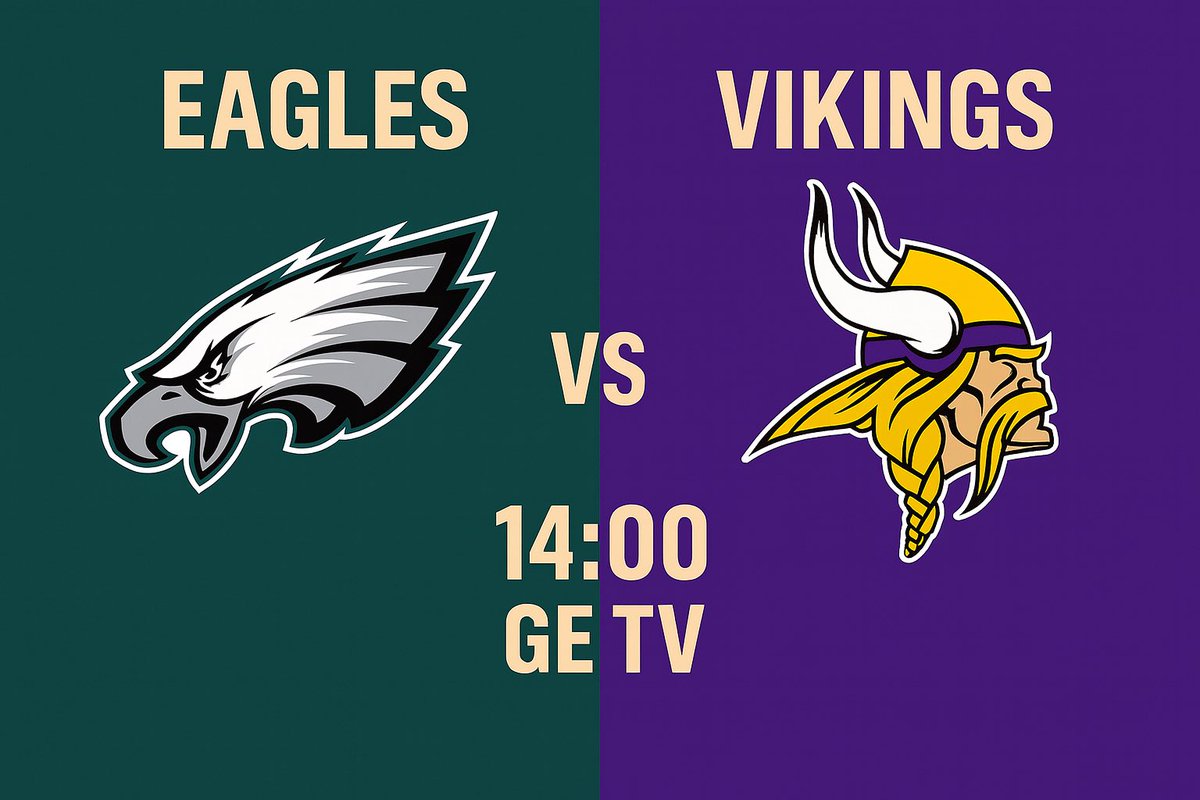 🏈 NFL na GE TV I Semana 7
Minnesota Vikings x Philadelphia Eagles 
⏰ 14:00
🏟️ US Bank Stadium
📺 Youtube GE TV I TikTok I Globoplay
🎙️ Marcelo Ferrantini (<a href="/MHFerrantini/">Marcelo Ferrantini</a>)
📖 Pedro Pinto (<a href="/pedrodecpinto/">Pedro Pinto</a>)

#NFL #NFLnaGETV
#FlyEaglesFly #Skol
