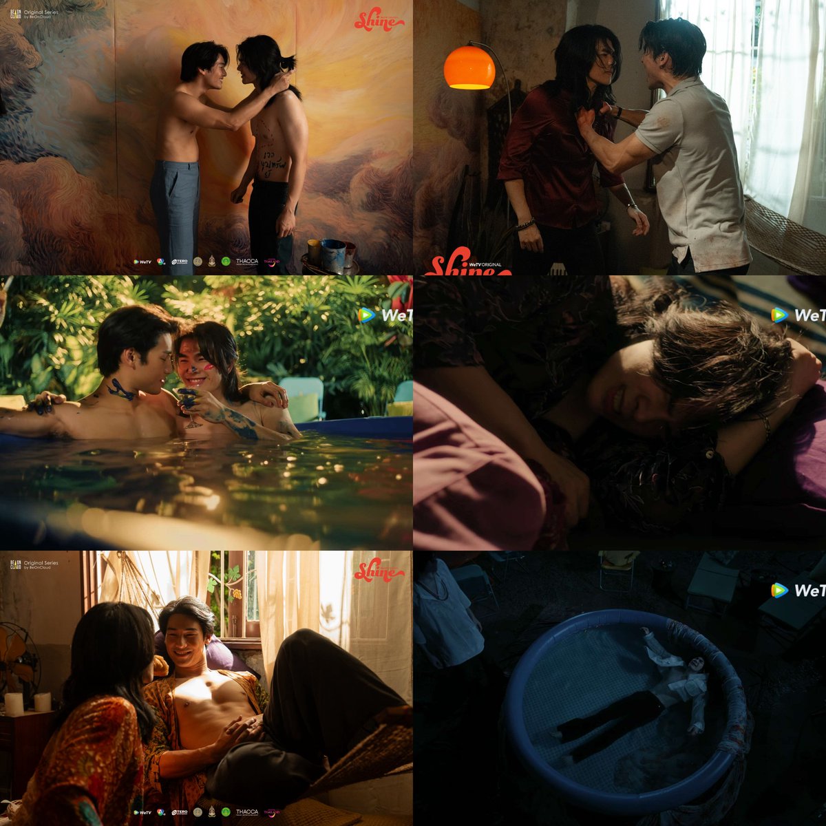 ความสุขท่วมท้น         ความ dark ท่วมท้น

ชั้นเกือบลืมไปแล้วด้วยซ้ำ ว่าความสุขท่วมท้นที่บ้านธันวามันเป็นยังไง คิดย้อนไปแล้วก็ปวดใจแท้ กว่าจะผ่านมาได้น้อ😭 อย่างน้อยตอนจบ ธันวาก็ได้พระจันทร์ของเค้า (ตฤณ) คืนละนะ🥹

#ShineTheSeries 
#MilePhakphum #ApoNattawin