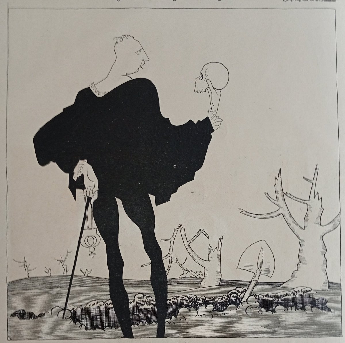 Olaf Gulbransson, Simplicissimus, 1916
(pour toi <a href="/SullivanROUAUD/">Yolo Taro</a> )