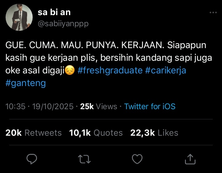 pindah akun ke @penuqlis tweet media