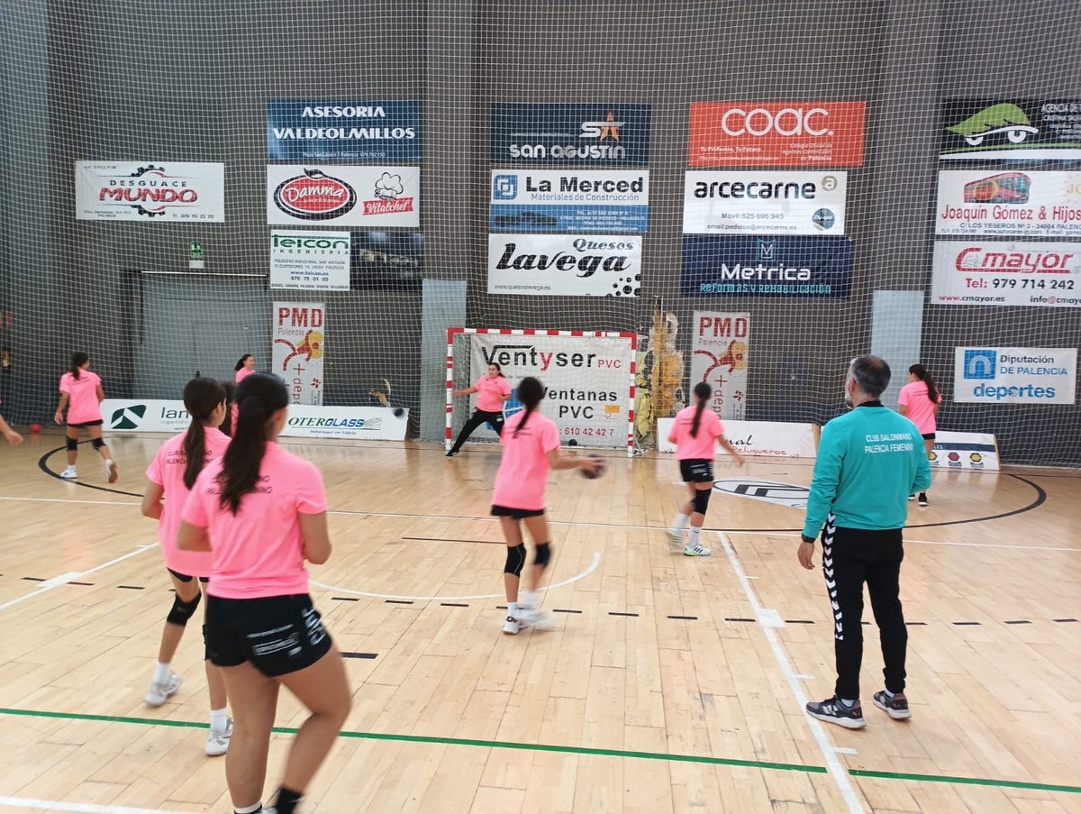 🤾🏼‍♀️Desde el <a href="/CBalonmanoPF/">Club Balonmano Palencia Femenino</a> nos unimos en la lucha diaria contra el cáncer #CáncerMama hoy y siempre con nuestras #Gerreras 🩷✊🏽