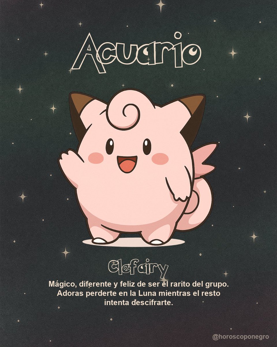 Este es el pokémon que te representa, Acuario ♒️🔮