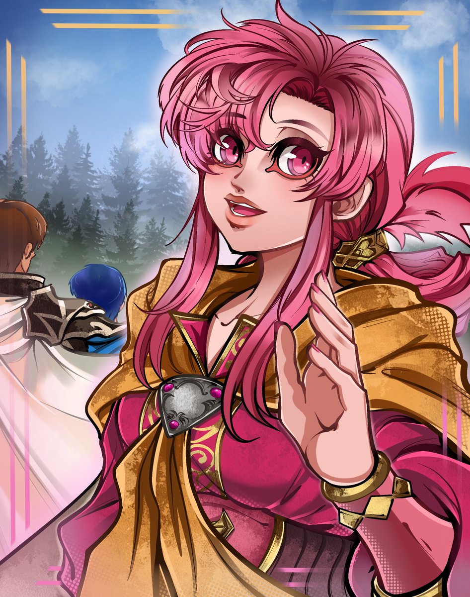 zantetsukenn_'s tweet image. ethlyn, spirited princess ✨💖
#fireemblem