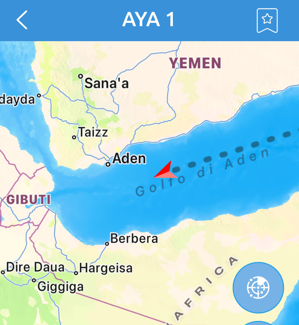 RFNOSBlog's tweet image. VESSEL UPDATE – AYA 1
Ship: AYA 1 (IMO 9293557) | Flag: Panama | Type: Container
Current Position: Nearing Gulf of Aden
Destination: Benghazi, Libya (ETA Oct 28, 01:00)
The vessel is en route to LNA-controlled Benghazi. Its trajectory and timing suggest possible involvement in…