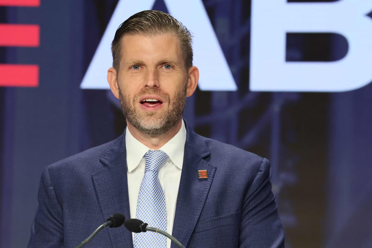pa_ttyc's tweet image. Eric Trump says banks who don't embrace #Bitcoin, #XRP and other #cryptos will be extinct in 10 years.