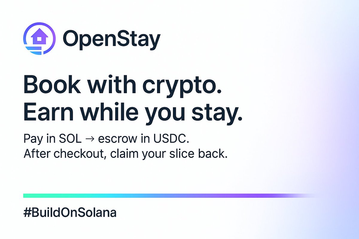 OpenStay tweet media
