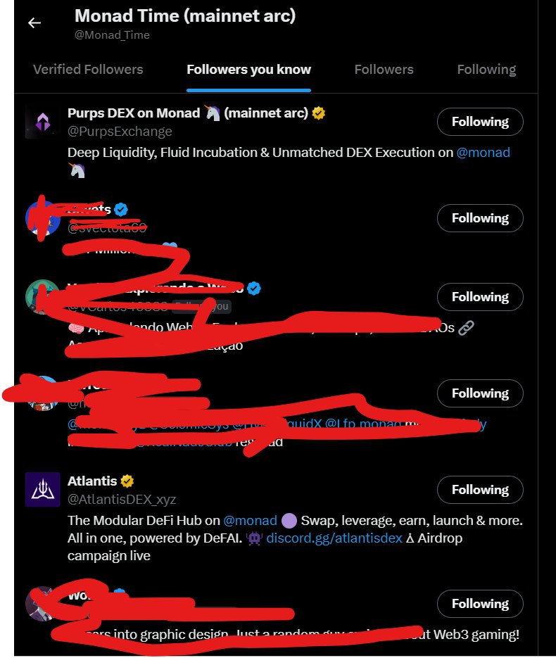 bitbytehex's tweet photo. Don't invest heavily in Monad eco. The team's integrity is questionable, and it's hard to trust them

Wow~~, Atlantis still follow Monad Time, which gave us Premium Member GA.

I think the Monad Launch team that scammed us is connected with other Monad projects too.

#monadscam https://t.co/VvTzExy3bb