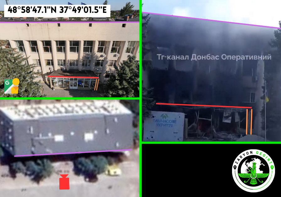 ➡️ Detailed geolocation:

🗺️ Lyman [Лиман], Donetsk Oblast, Ukraine
📍 Building: 48.97974 37.81709

Link: t.me/Operatyvnyi_Do…

<a href="/GeoConfirmed/">GeoConfirmed</a> <a href="/UAControlMap/">Ukraine Control Map</a> <a href="/AndrewPerpetua/">Andrew Perpetua</a> 

2/2