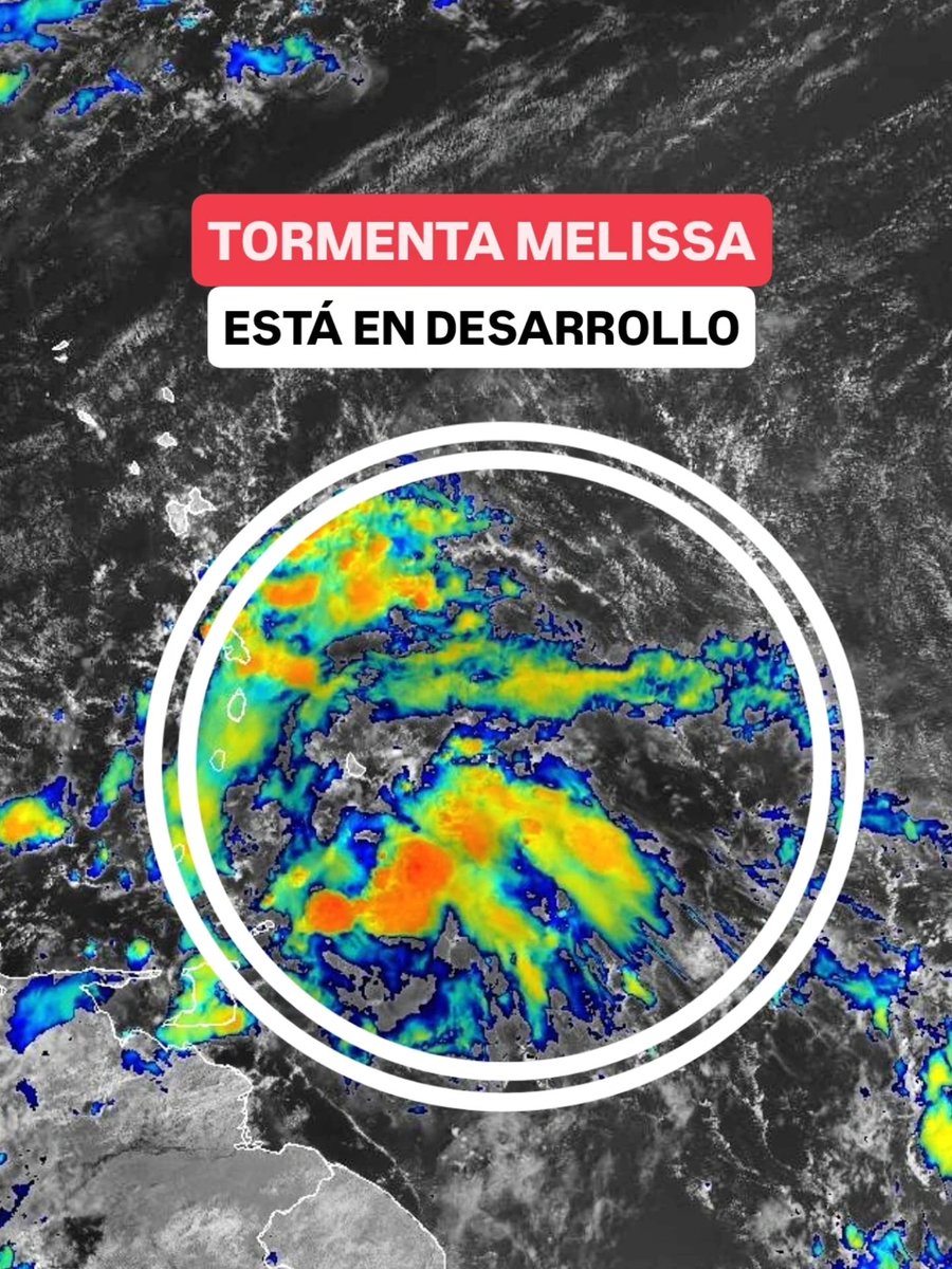 JeanSuriel's tweet photo. 🔴🔴ATENCIÓN | La onda tropical número 48 se ha mostrado más activa en el Atlántico y con mejor estructura nubosa en las últimas 24 horas: el disturbio, se acerca a las Antillas Menores y se espera un tránsito directo por las aguas del Mar Caribe en los próximos días.

🔴En República Dominicana debemos vigilar atentamente la evolución y trayectoria de este sistema atmosférico porque a mitad de semana podría desarrollarse una depresión tropical o la Tormenta Melisa.

🔴Independientemente de su formación como ciclón o que permanezca como un disturbio atmosférico muy activo, se esperan períodos muy lluviosos en el territorio dominicano esta semana por su influencia.

🔴El Centro Nacional de Huracanes de Miami prevé un tránsito sobre el Mar Caribe con dirección hacia oeste, pasando muy cerca al su de RD entre miércoles y jueves.

Sigue ⬇️
