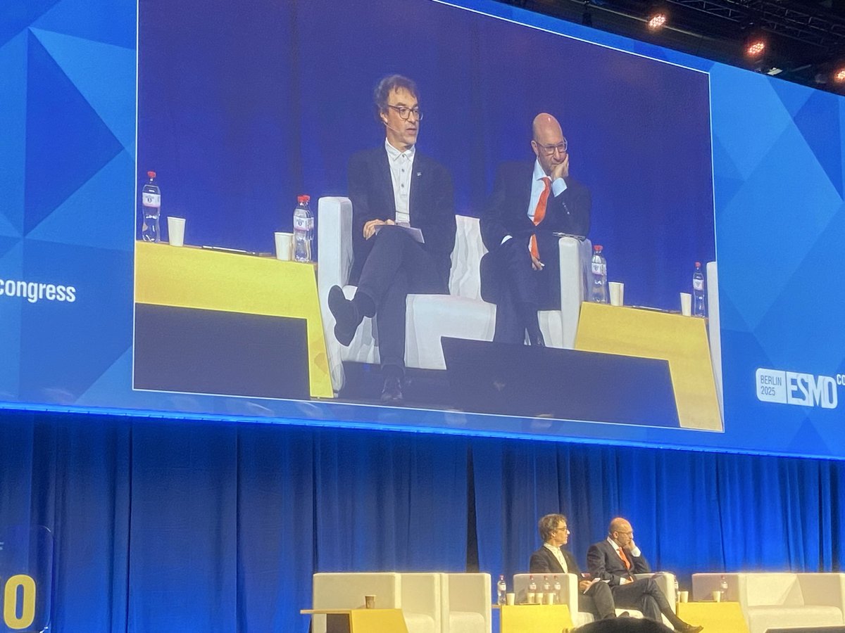 DrChoueiri's tweet image. Happening now presidential session II with @FAndreMD!
Stay tuned. 
#ESMO25 @myESMO @Annals_Oncology @OncoAlert @OncLive