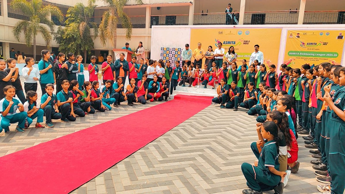 cgkickboxing's tweet photo. Successfully conducted Khelo India Asmita kickboxing City League 2025 at Korba Chhattisgarh  @ChhattisgarhCMO @DPRChhattisgarh @ArunSao3  @CGSportsYW @CgOlympic @chhaganmundra @tarkeshmishra https://t.co/gF7gcdnZS6