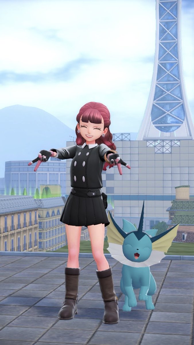 __hanapagne's tweet photo. 今作でもシャワーズが相棒🥰
#ポケモンレジェンズZA https://t.co/R1sPvEZPOp