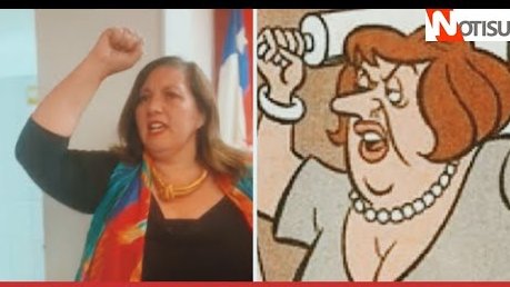 GradeGeorge's tweet image. Qué mujer más ordinaria y agresiva ... la periodista Mónica Pérez aterrorizada ... 

@canal13 #MesaCentral