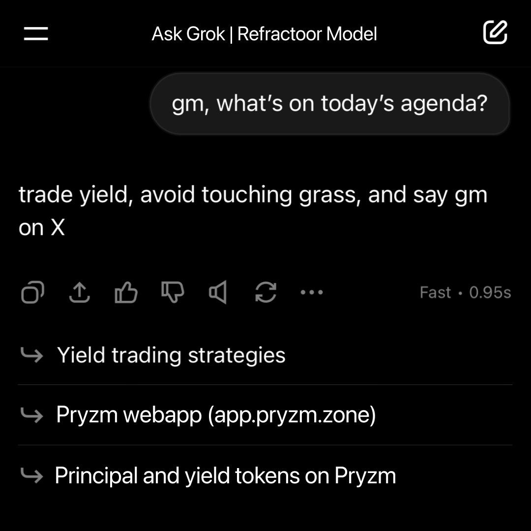 Just programmed Grok to be my AI assistant.

It never misses.