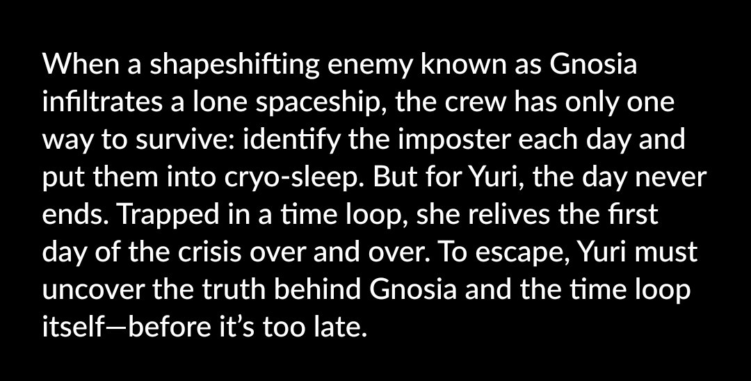 callofender's tweet image. I only learned yesterday that they made an official EN section for the anime on aniplex USA but they put the introduction text in comic sans. 
and then the crunchyroll description still uses she/her for yuri when everything else uses they/them