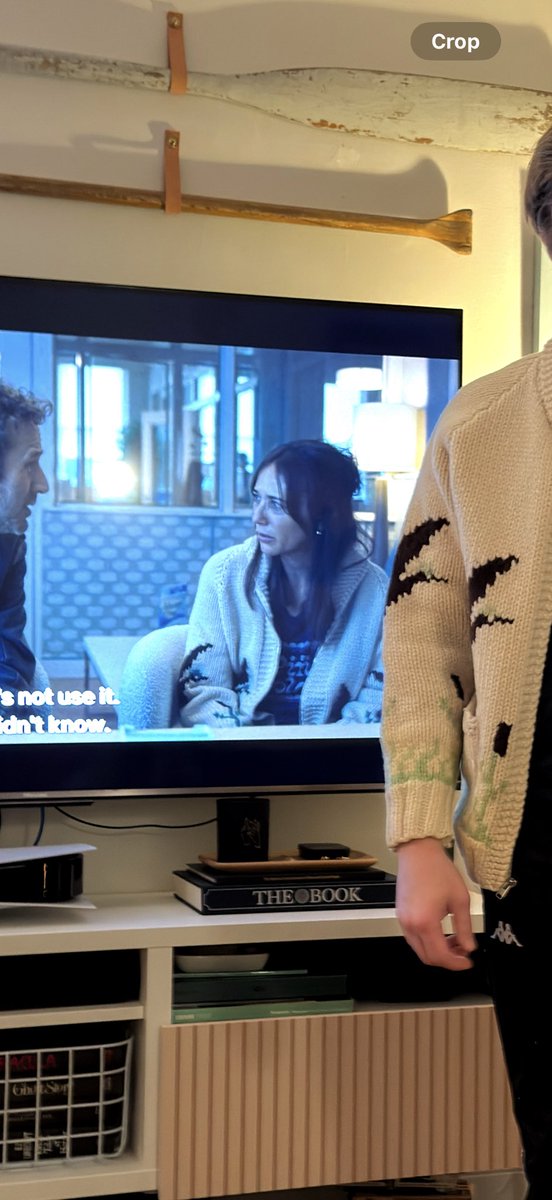 Finally caught the new black mirror. Was Rashida jones wearing the same sweater as you, too? Is this experiential ai? Am I dead?