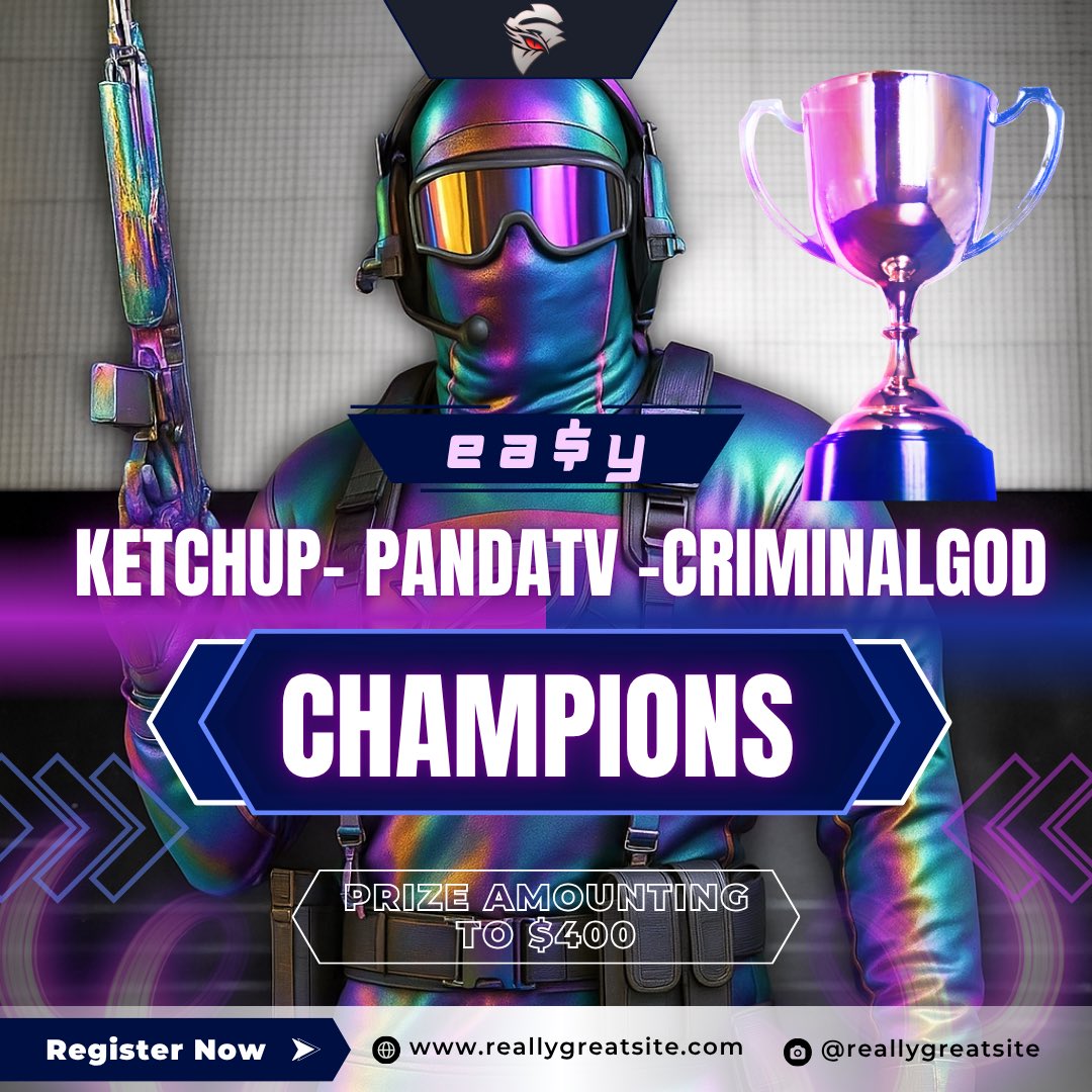 Felicidades a los ganadores del torneo de ayer ! 🔥👍 <a href="/ketchupgamer11/">#ON? Ketchup</a> <a href="/PandaTvMx/">PandaTv</a> <a href="/criminalgod_/">#ON? Criminal God</a>