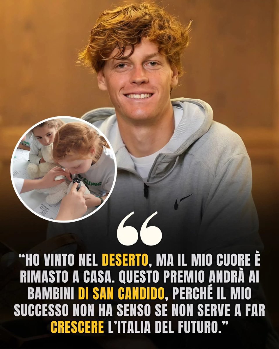 Porco boia che grande persona!

Dopo Baggio e Del Piero è l'italiano che mi rende più orgoglioso