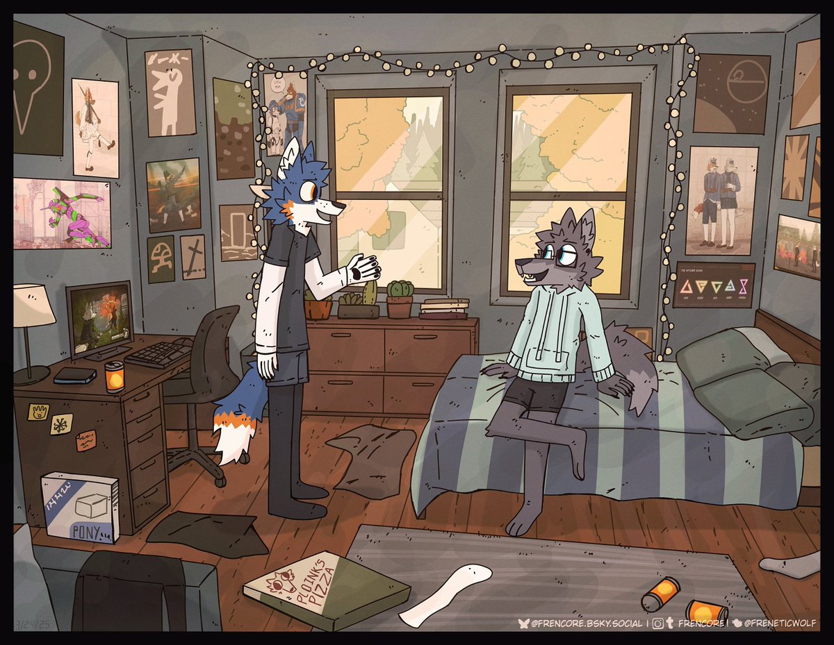 Wolf roommates