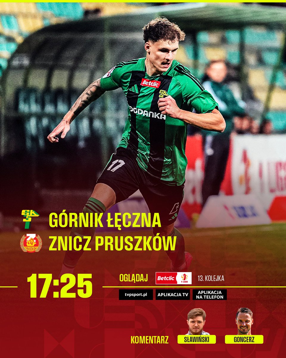 𝐓𝐑𝐀𝐍𝐒𝐌𝐈𝐒𝐉𝐀 📱 

Przed nami mecz w Łęcznej o ogromną stawkę ❗️⚽️

🔴 📲 OGLĄDAJ 👉 sport.tvp.pl/89359145/