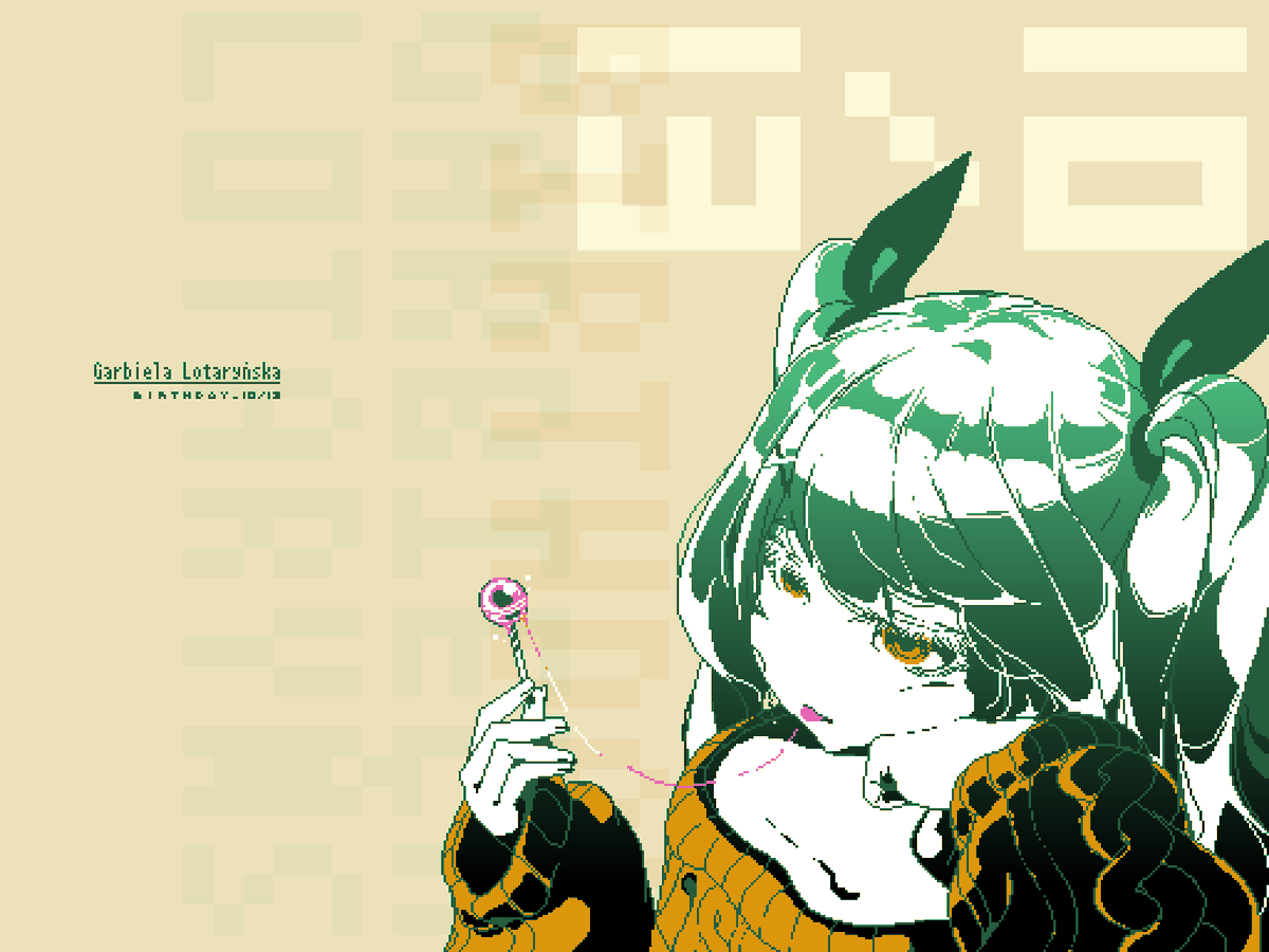 大分遅れましたがガブちゃんおめでとう

#トライナリー #ピクトラ