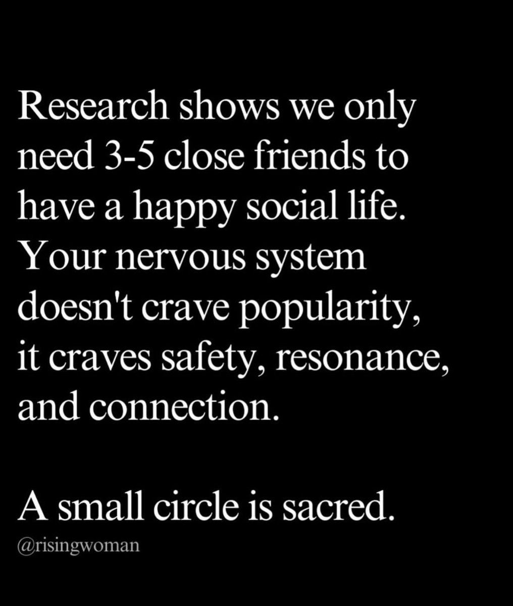 A small circle is sacred.