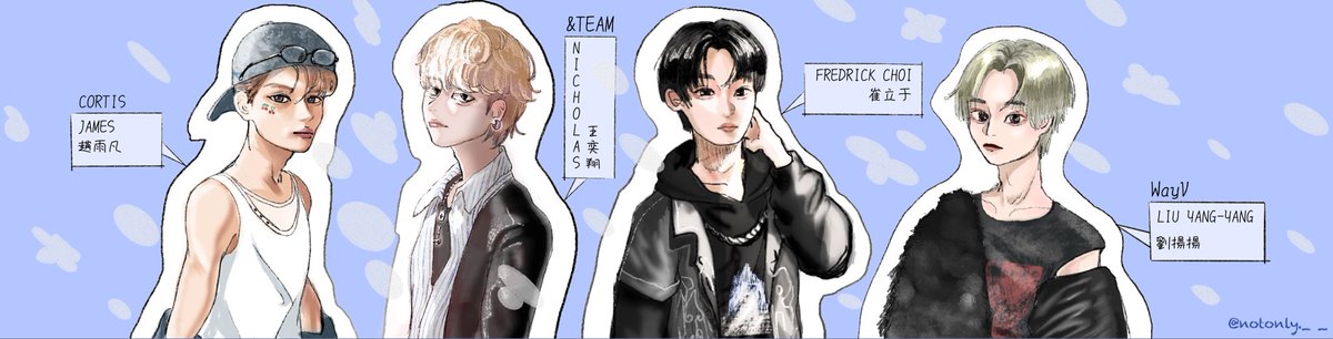 FqVryBLovmo4yFk's tweet photo. 集合畫了一下~
Cortis James / &team 王Nicholas / 崔立于Chuei li yu /Way v Yang Yang
#cortisjames #andteamnicholas #chueiliyu #wayvyangyang https://t.co/z0spRdDnl2