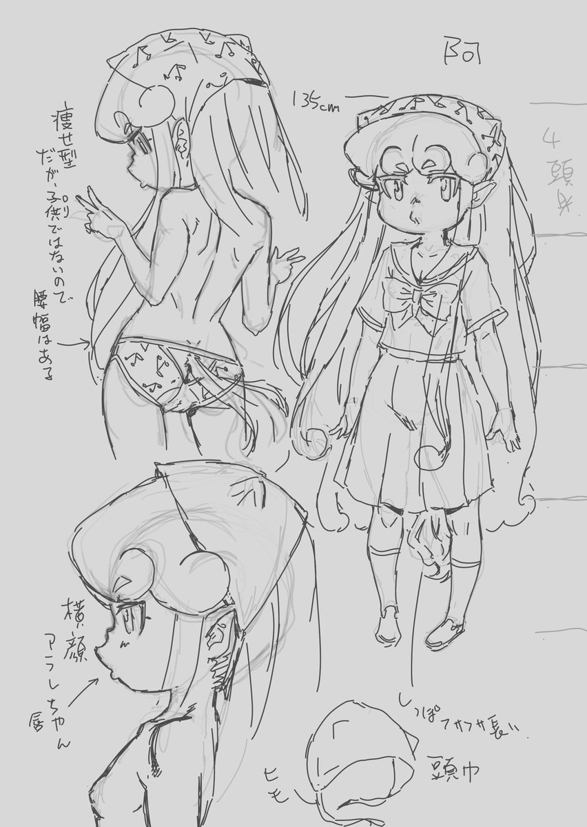 レポまんで使ってるキャラのリニューアルを検討中 