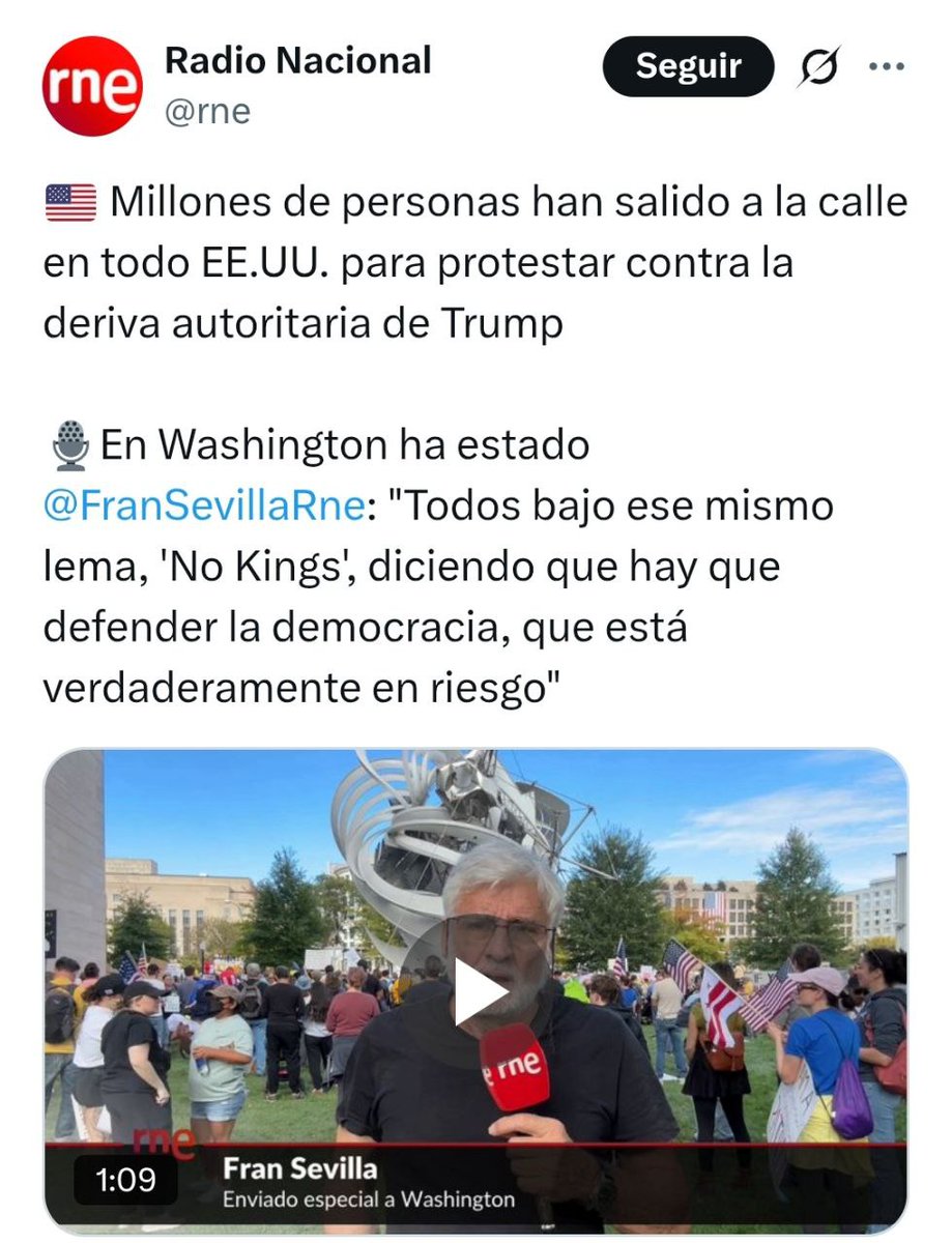 🇺🇸 Trump acusa a Petro de narcotraficante y amenaza a Colombia, mientras acosa a Venezuela.

👑👎🏻 Es su forma de intentar ocultar las movilizaciones de millones de estadounidenses contra la dictadura que está imponiendo en EEUU.

#NoKings