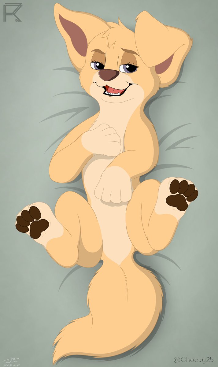 R_Project25's tweet image. &quot;Angel&quot;

(THANKS FOR THE 1K FOLLOWERS!)

here’s another vintage character fanart from me, this time featuring Angel from (Lady and the Tramp II). Thanks to my buddy, @AuraPupArts for the suggestions and guidance!

#angel #LadyandTheTramp #fanart #furry #feral #dakimakura #Disney